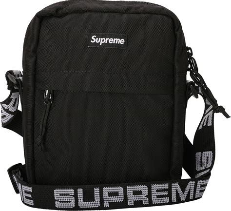 supreme side bag black